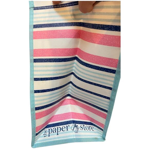 Scout Paper Store Collab Blue Anchor Tote Bag Foldable Travel Large Carry On - Picture 3 of 6